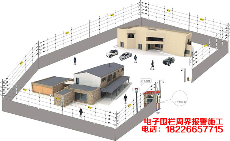 合肥中文防剪液晶电子围栏主机安装