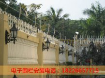 合肥小区电子围栏周界防盗报警安装